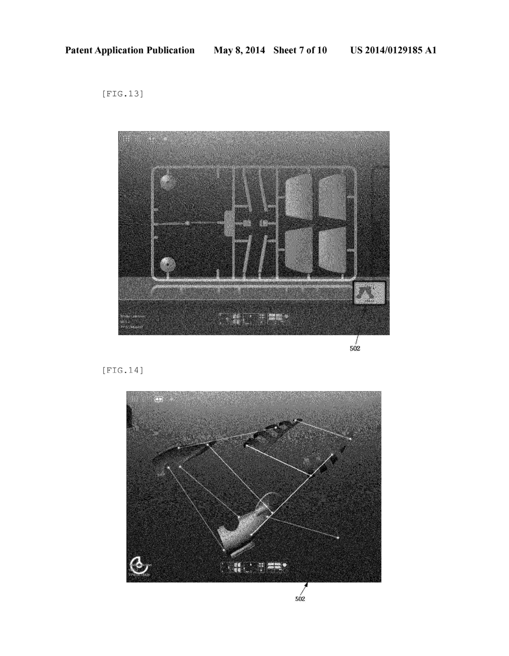 APPARATUS AND A METHOD FOR ASSEMBLING A 3D MODEL - diagram, schematic, and image 08