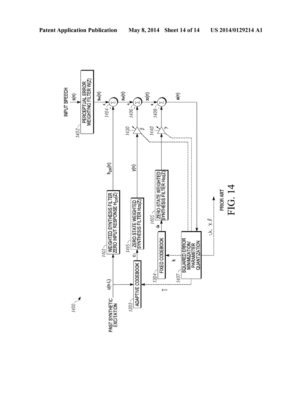 Method and Apparatus for Generating a Candidate Code-Vector to Code an     Informational Signal - diagram, schematic, and image 15