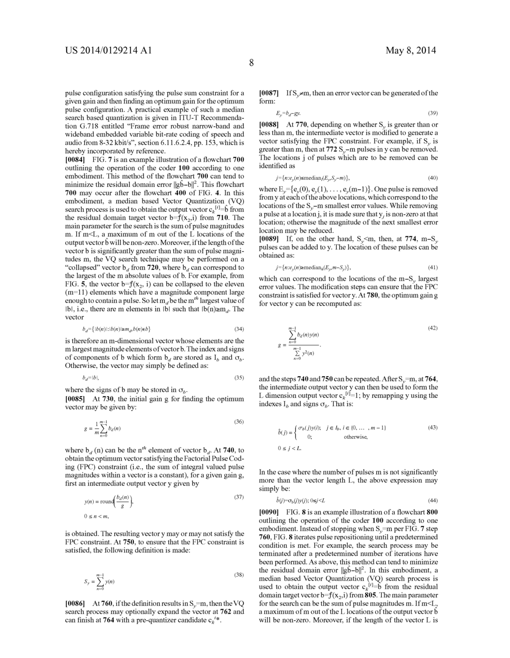 Method and Apparatus for Generating a Candidate Code-Vector to Code an     Informational Signal - diagram, schematic, and image 23