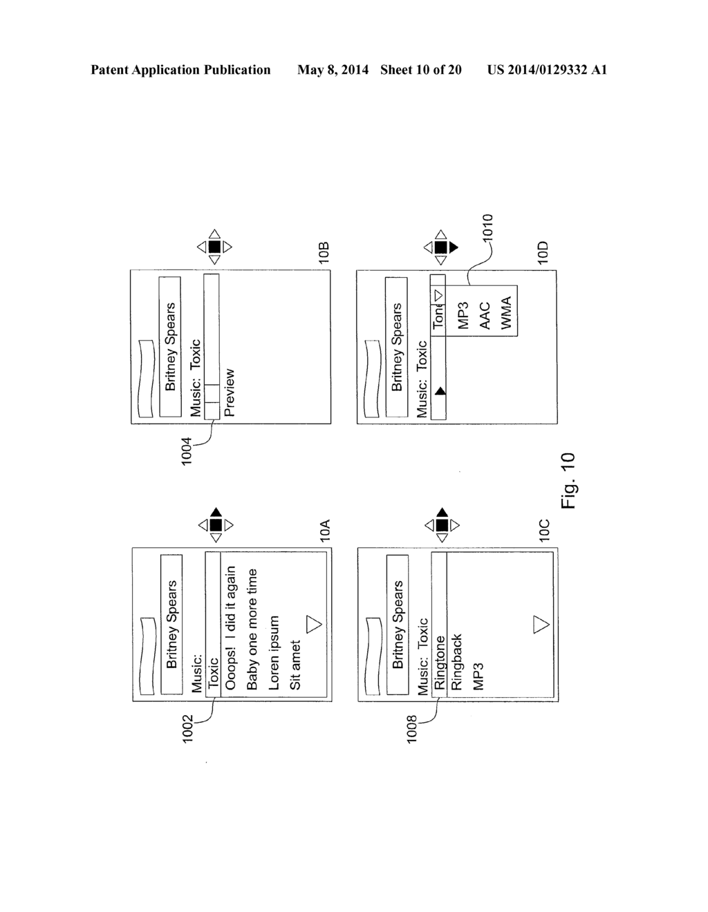 Presenting Sponsored Content on a Mobile Communication Facility - diagram, schematic, and image 11