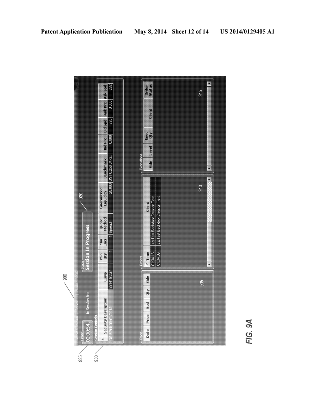 Session-Based Electronic Trading And Order Handling - diagram, schematic, and image 13