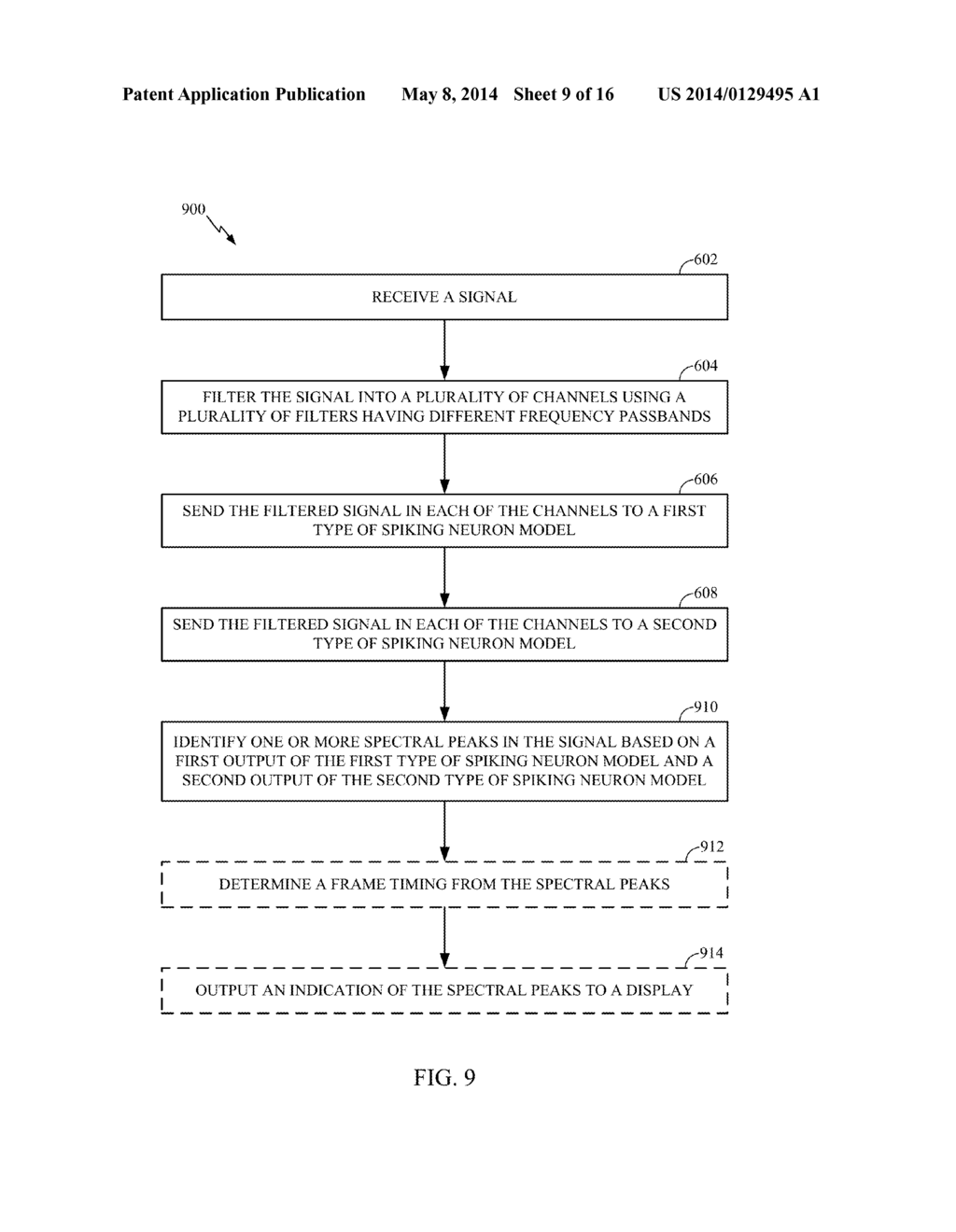 METHODS AND APPARATUS FOR TRANSDUCING A SIGNAL INTO A NEURONAL SPIKING     REPRESENTATION - diagram, schematic, and image 10