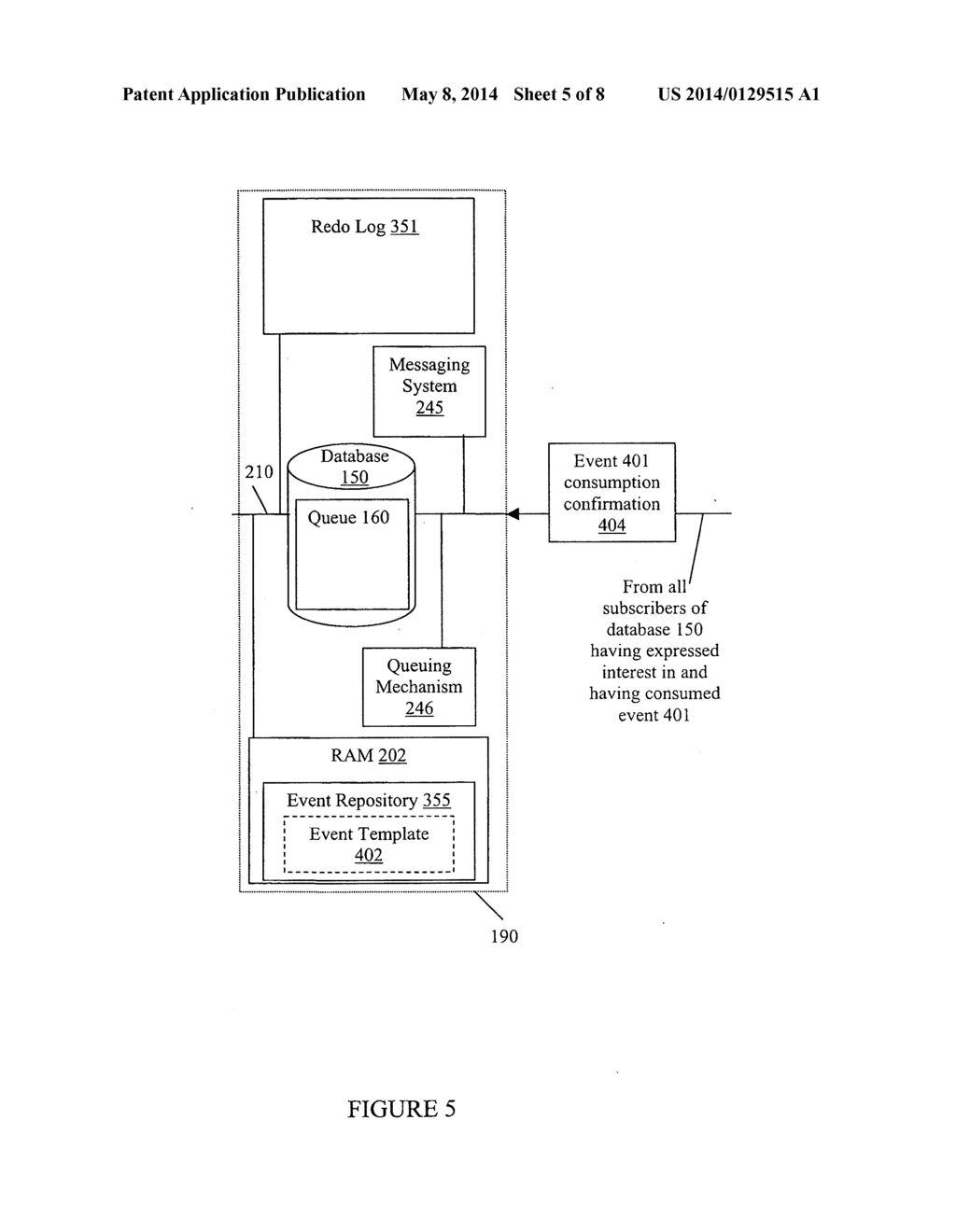 HIGH-PERFORMANCE, SCALABLE, ADAPTIVE AND MULTI-DIMENSIONAL EVENT     REPOSITORY - diagram, schematic, and image 06