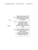 DATA PLACEMENT FOR EXECUTION OF AN EXECUTABLE diagram and image