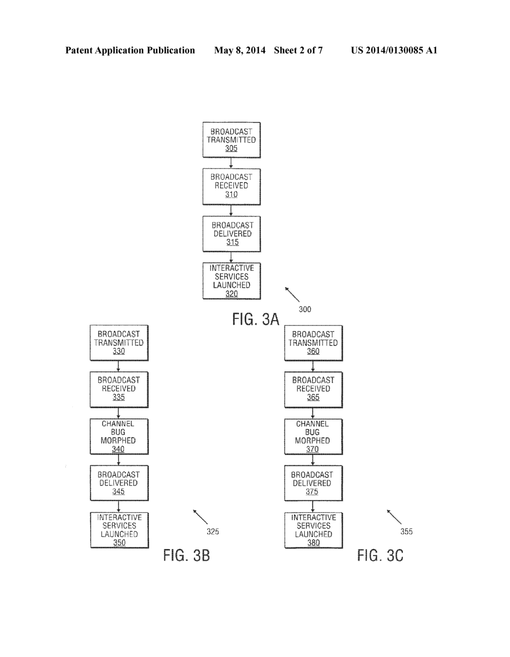 Method and System to Provide Interactivity Using an Interactive Channel     Bug - diagram, schematic, and image 03