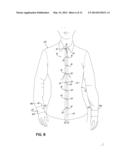 ARTICLE OF CLOTHING HAVING MAGNETIC FASTENING ASSEMBLIES diagram and image