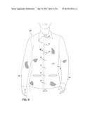 ARTICLE OF CLOTHING HAVING MAGNETIC FASTENING ASSEMBLIES diagram and image