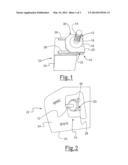 INSULATED STUD FOR ATTACHING APPLIQUE TO METAL BODY VEHICLE AND METHODS OF     MAKING AND USING THE SAME diagram and image