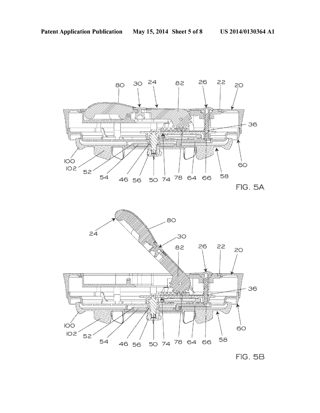 Pivotally-Leveraged Manual Centrifugal Drive - diagram, schematic, and image 06