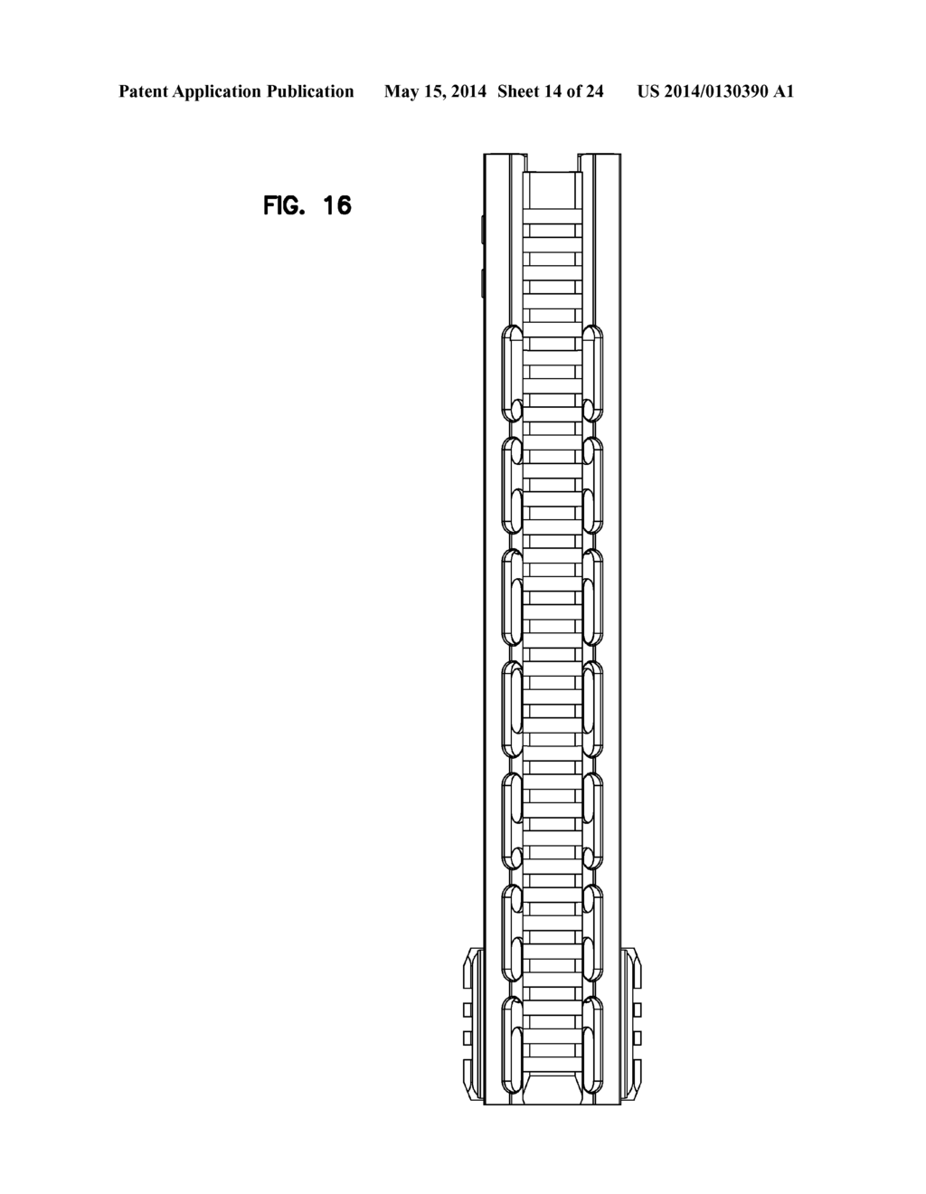 MODULAR RIFLE HANDGUARD - diagram, schematic, and image 15