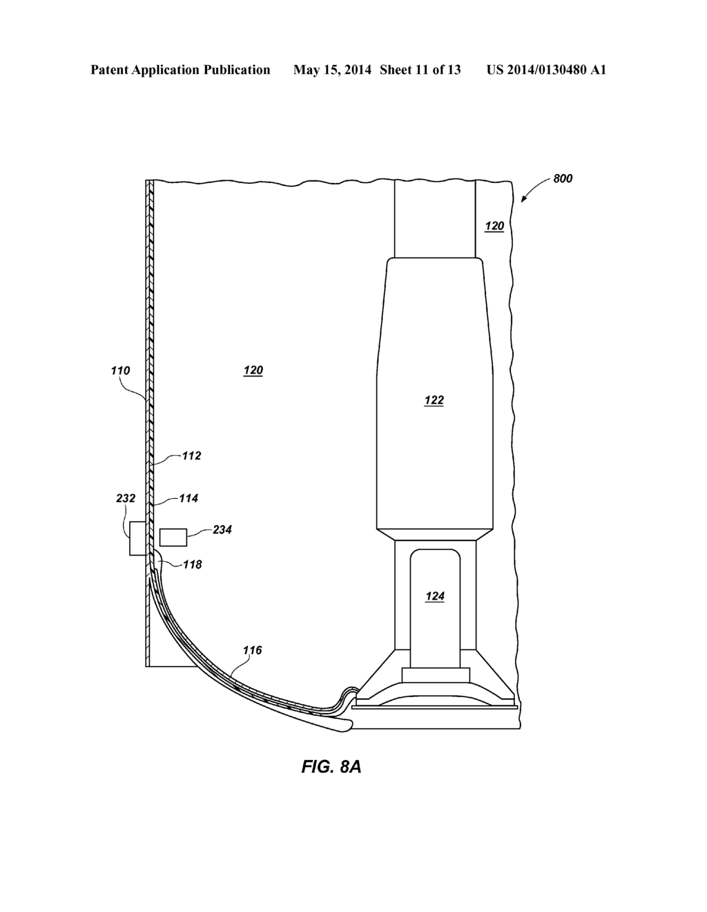 STRAIN MEASUREMENT DEVICE, A SOLID ROCKET MOTOR INCLUDING SAME, AND     RELATED METHODS - diagram, schematic, and image 12