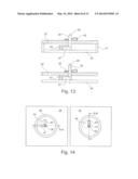 COMBUSTION CHAMBER TILE OF A GAS TURBINE diagram and image