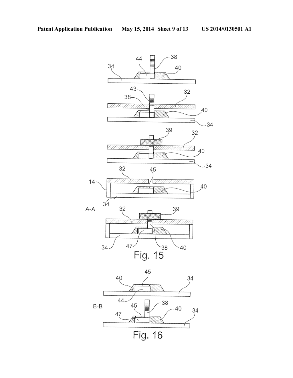 COMBUSTION CHAMBER TILE OF A GAS TURBINE - diagram, schematic, and image 10