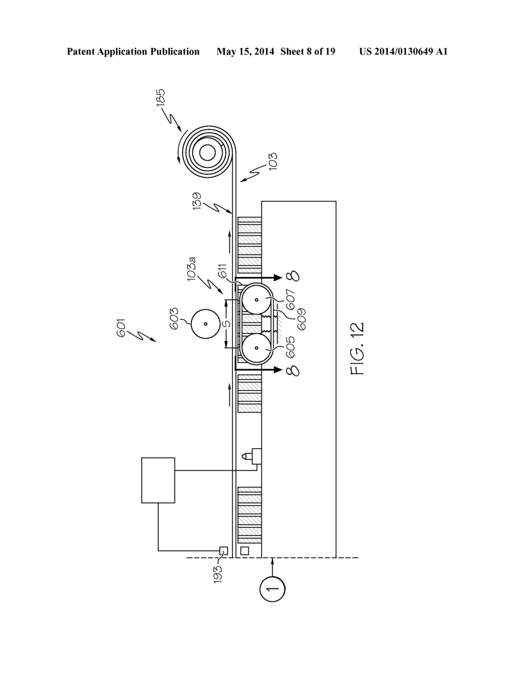 METHODS OF PROCESSING A GLASS RIBBON - diagram, schematic, and image 09