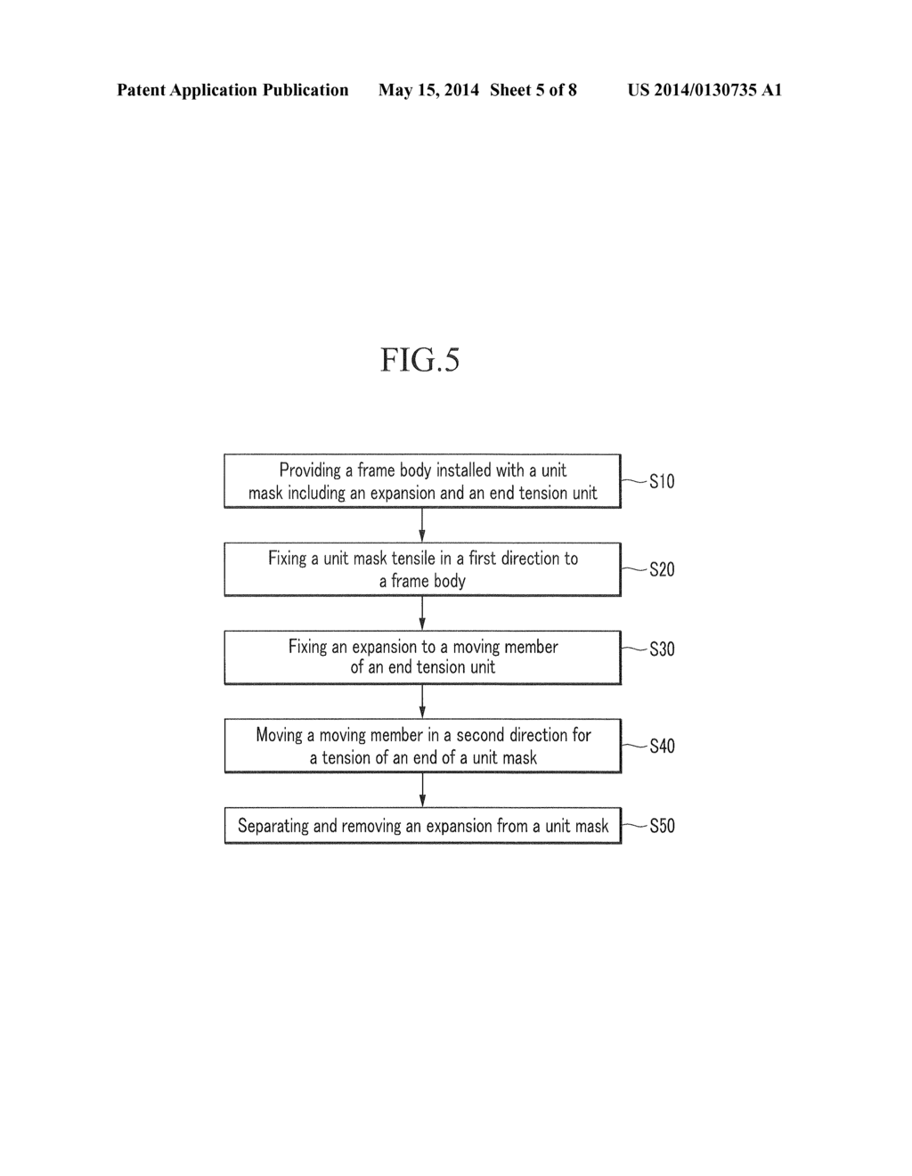 MASK ASSEMBLY FOR THIN FILM VAPOR DEPOSITION AND MANUFACTURING METHOD     THEREOF - diagram, schematic, and image 06