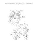 HEADBAND WITH INTEGRAL COMPARTMENT AND HAIR ACCESSORY diagram and image