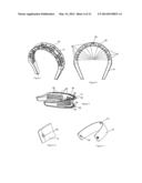 HEADBAND WITH INTEGRAL COMPARTMENT AND HAIR ACCESSORY diagram and image