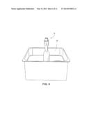 CONTAINER CLEANER WITH TIMING MECHANISM diagram and image