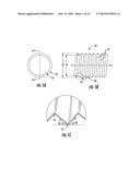 SEAMLESS HELICALLY CORRUGATED TUBES AND METHODS OF MANUFACTURE diagram and image