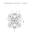 MANIFOLD FOR FILLING PLURAL CANNULAE, THE MANIFOLD INCLUDING A QUICK     RELEASE MECHANISM FOR SIMULTANEOUSLY HOLDING AND RELEASING THE CANNULAE     TO/FROM THE MANIFOLD diagram and image