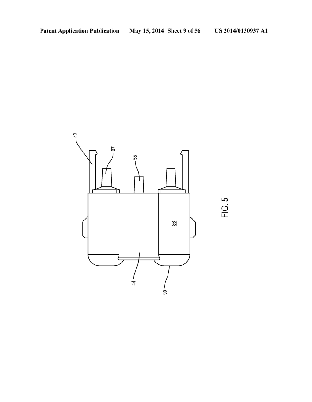 MANIFOLD FOR FILLING PLURAL CANNULAE, THE MANIFOLD INCLUDING A QUICK     RELEASE MECHANISM FOR SIMULTANEOUSLY HOLDING AND RELEASING THE CANNULAE     TO/FROM THE MANIFOLD - diagram, schematic, and image 10