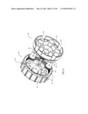 MANIFOLD FOR FILLING PLURAL CANNULAE, THE MANIFOLD INCLUDING A QUICK     RELEASE MECHANISM FOR SIMULTANEOUSLY HOLDING AND RELEASING THE CANNULAE     TO/FROM THE MANIFOLD diagram and image