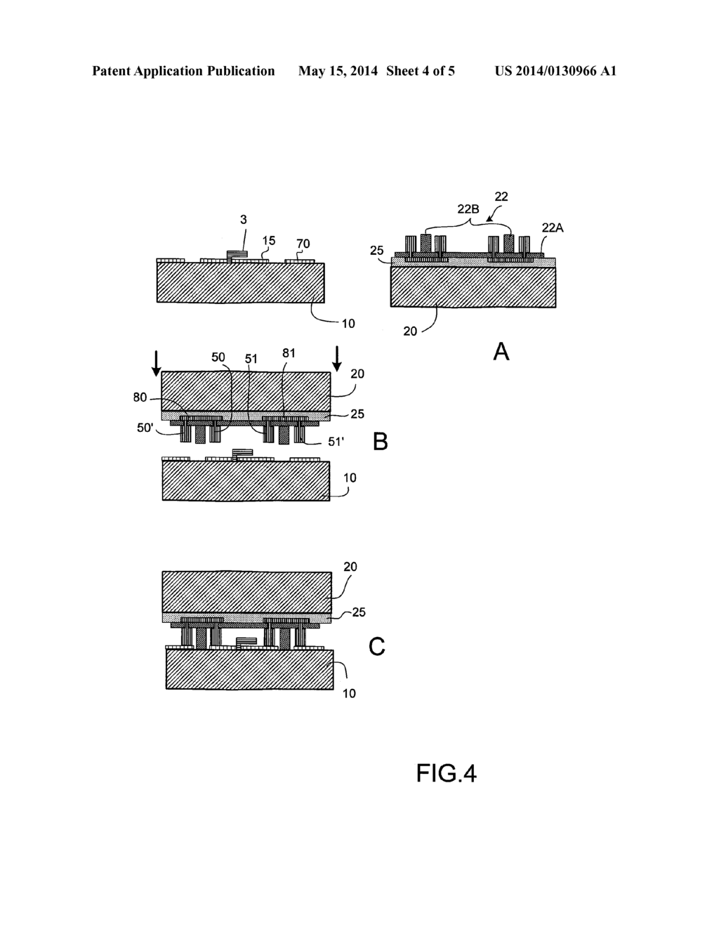 CIRCUIT COMPRISING A COMPONENT COVERED WITH A LID, METHOD FOR PRODUCING     SUCH A CIRCUIT, AND DEVICE FOR IMPLEMENTING SAID METHOD - diagram, schematic, and image 05