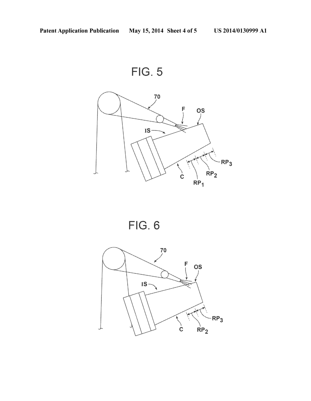 PROCESS FOR FORMING A LONG GAS TURBINE ENGINE BLADE HAVING A MAIN WALL     WITH A THIN PORTION NEAR A TIP - diagram, schematic, and image 05