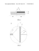 TOUCH-SENSING ELECTRODE STRUCTURE AND METHOD OF MANUFACTURING THE SAME diagram and image