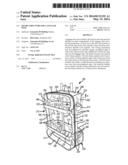 FRAME STRUCTURE FOR A LUGGAGE ITEM diagram and image