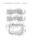 FRAME STRUCTURE FOR A LUGGAGE ITEM diagram and image