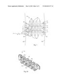 Dampened Radius Modular Conveyor Belts and Belt Modules diagram and image