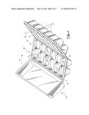 SHOCK ABSORBER FOR CONTAINER FOR FRANGIBLE ITEMS diagram and image