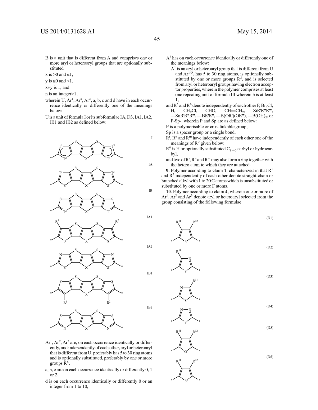 CONJUGATED POLYMERS - diagram, schematic, and image 47