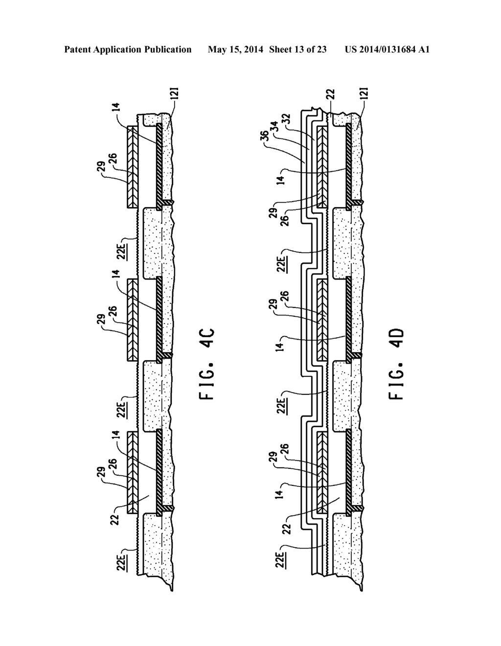 ELECTRONIC DEVICE HAVING RADIATION-PRODUCED CONTAINMENT REGIONS AND     PROCESSES FOR MAKING SAME - diagram, schematic, and image 14