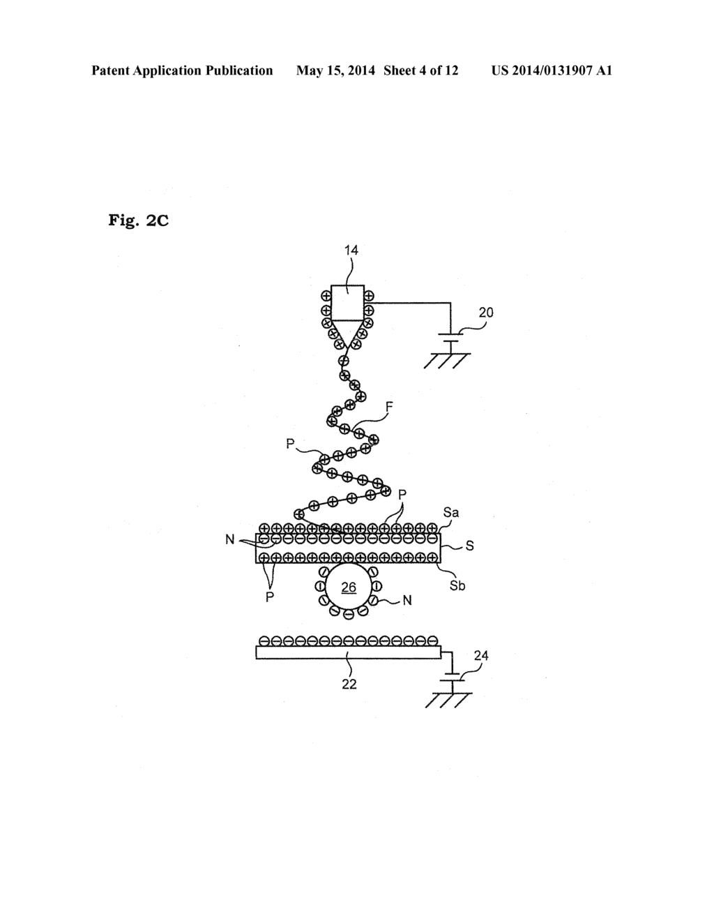 COLLECTOR DEVICE, NON-WOVEN FABRIC MANUFACTURING APPARATUS, AND NON-WOVEN     FABRIC MANUFACTURING METHOD - diagram, schematic, and image 05