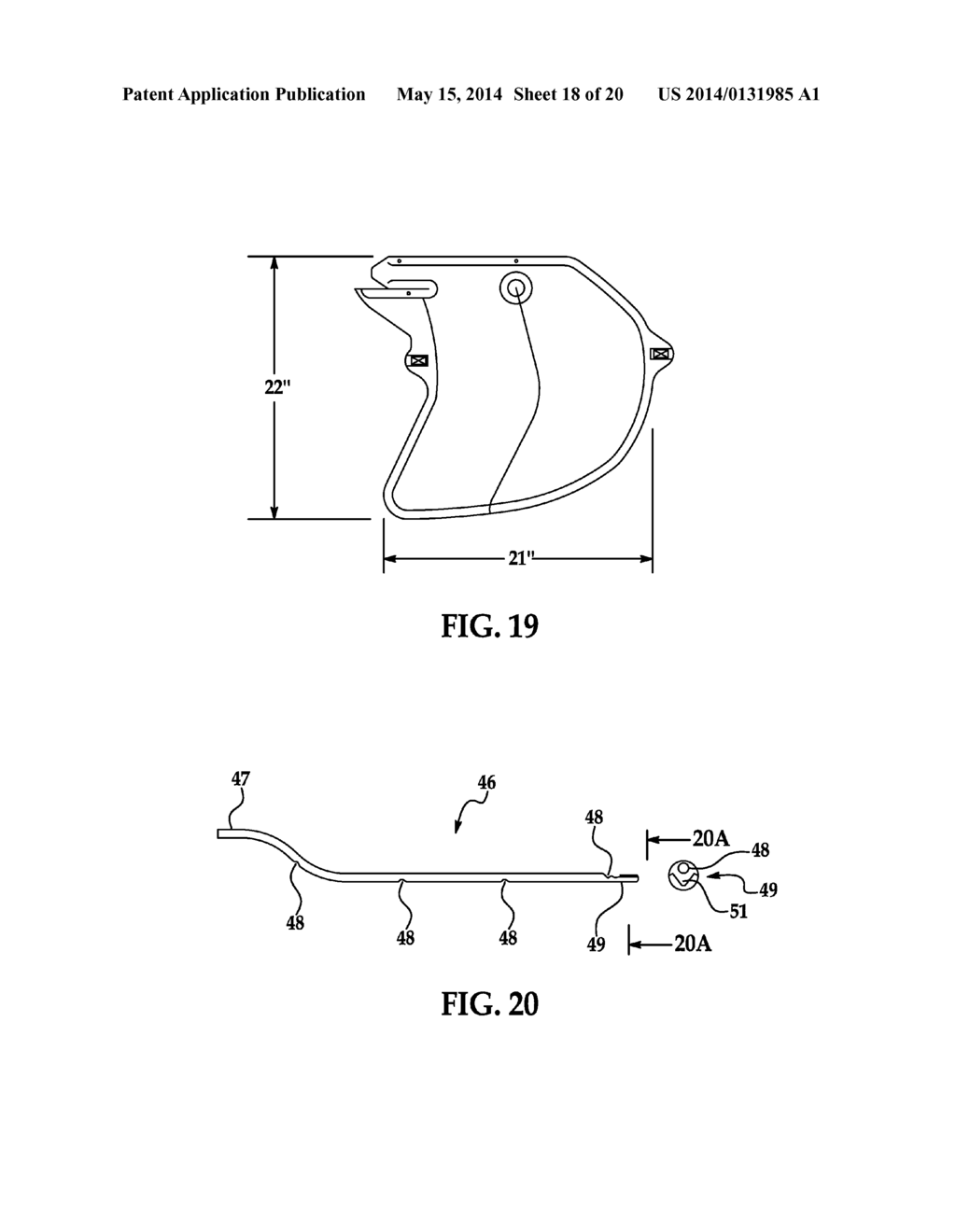 SIDE CURTAIN AIRBAG AND METHOD AND APPARATUS FOR MANUFACTURING A SIDE     CURTAIN AIRBAG - diagram, schematic, and image 19