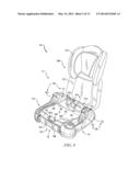 JUVENILE VEHICLE SEAT diagram and image