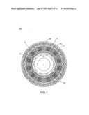 SPLIT-CORE TYPE MOTOR AND METHOD OF MANUFACTURING ARMATURE OF SPLIT-CORE     TYPE MOTOR diagram and image