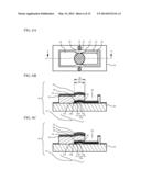 ACOUSTIC WAVE DEVICE AND METHOD OF FABRICATING THE SAME diagram and image