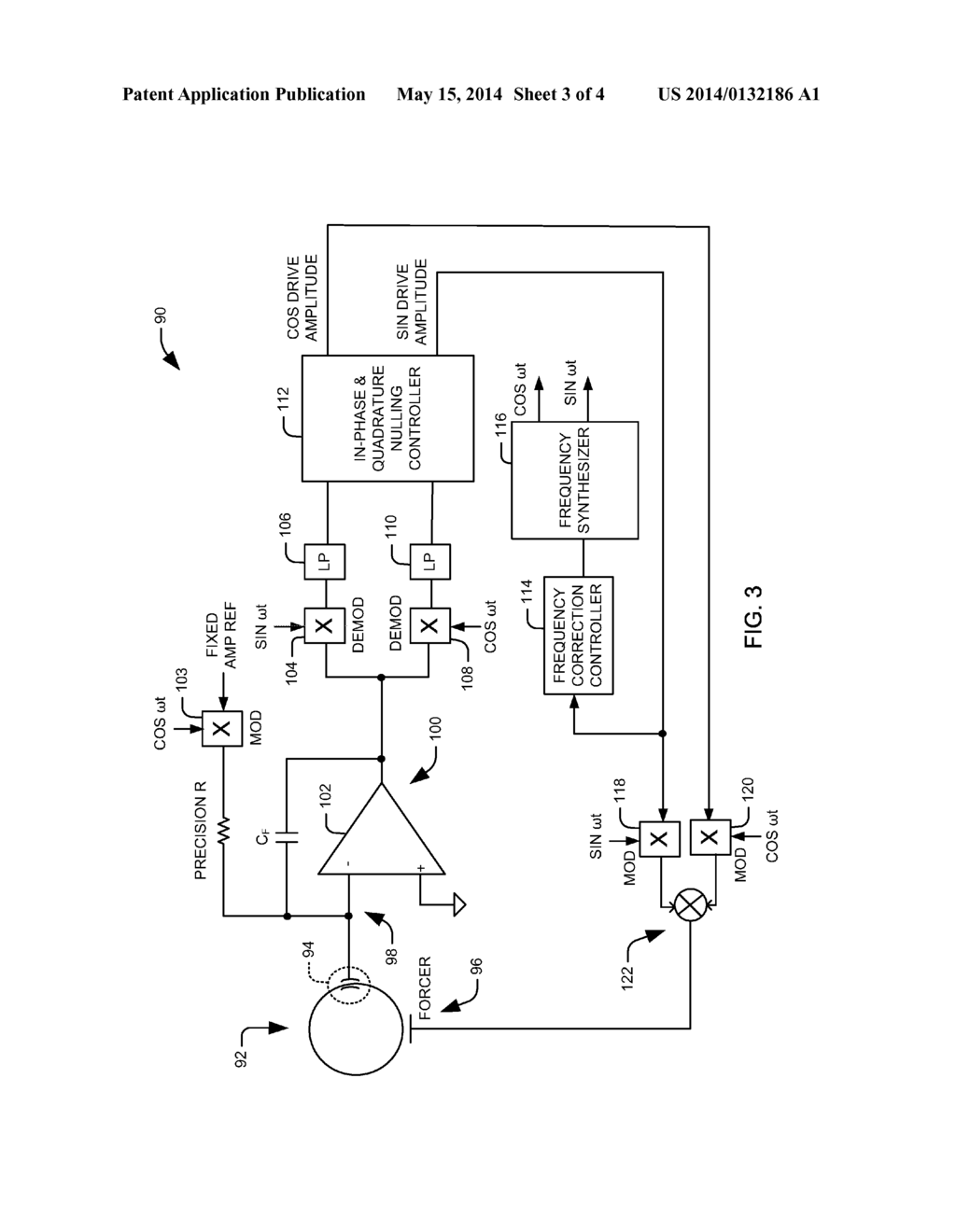 AMPLITUDE CONTROL FOR VIBRATING RESONANT SENSORS - diagram, schematic, and image 04