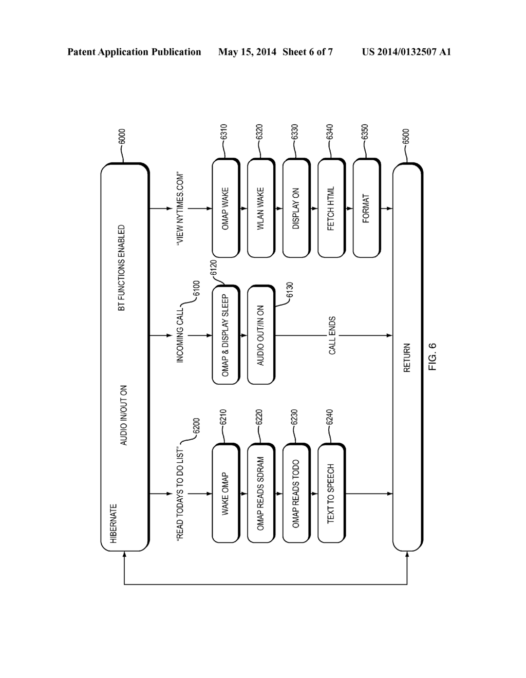 BLUETOOTH OR OTHER WIRELESS INTERFACE WITH POWER MANAGEMENT FOR HEAD     MOUNTED DISPLAY - diagram, schematic, and image 07