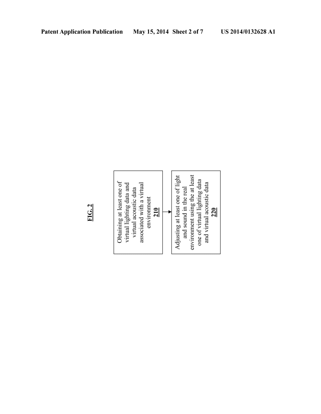 REAL WORLD ACOUSTIC AND LIGHTING MODELING FOR IMPROVED IMMERSION IN     VIRTUAL REALITY AND AUGMENTED REALITY ENVIRONMENTS - diagram, schematic, and image 03