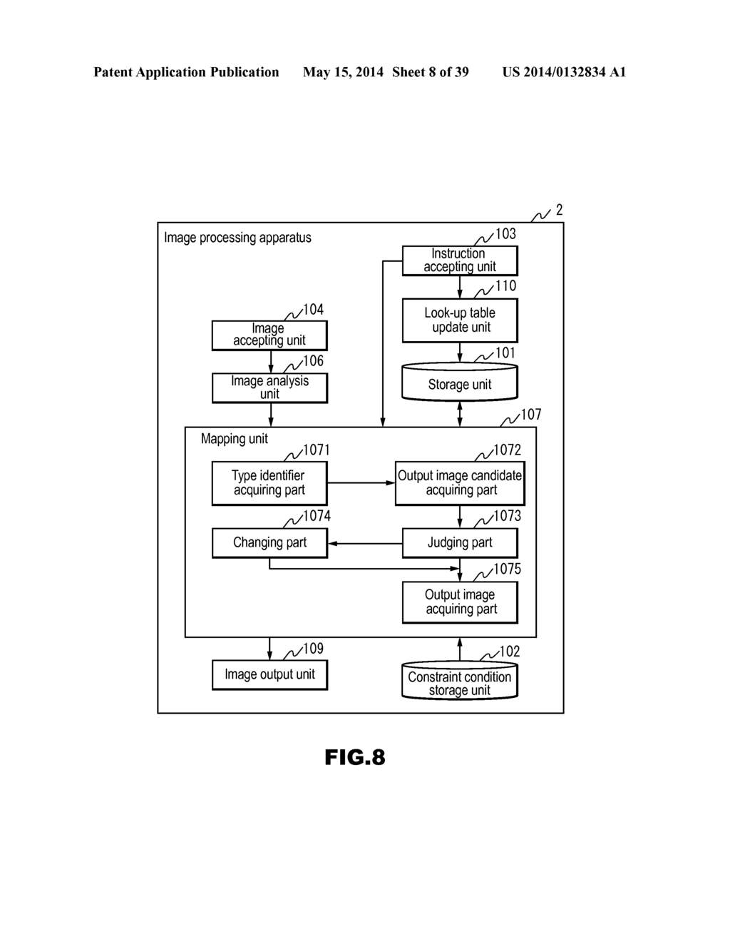 IMAGE PROCESSING APPARATUS, IMAGE PROCESSING METHOD, AND STORAGE MEDIUM IN     WHICH PROGRAM IS STORED - diagram, schematic, and image 09