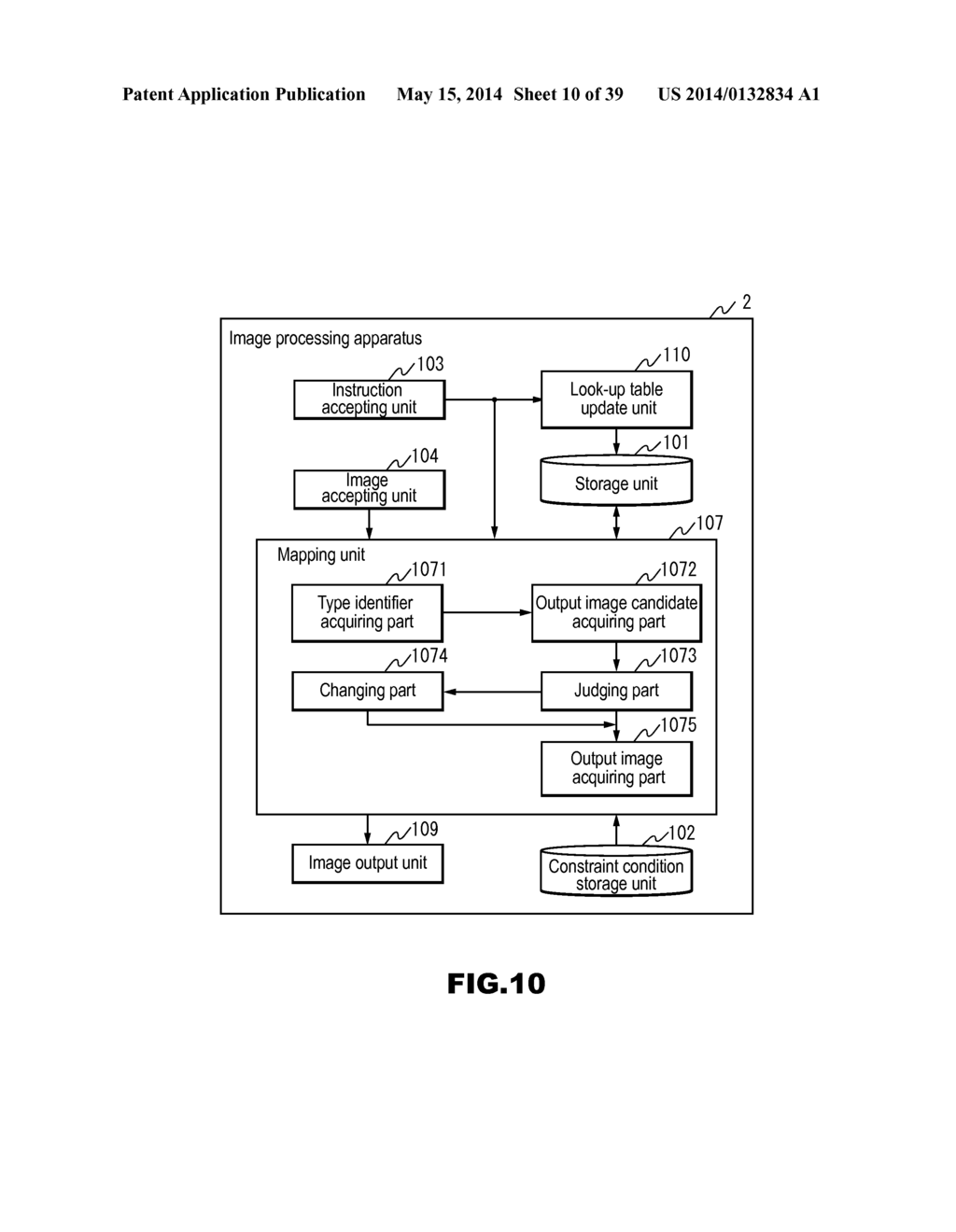 IMAGE PROCESSING APPARATUS, IMAGE PROCESSING METHOD, AND STORAGE MEDIUM IN     WHICH PROGRAM IS STORED - diagram, schematic, and image 11