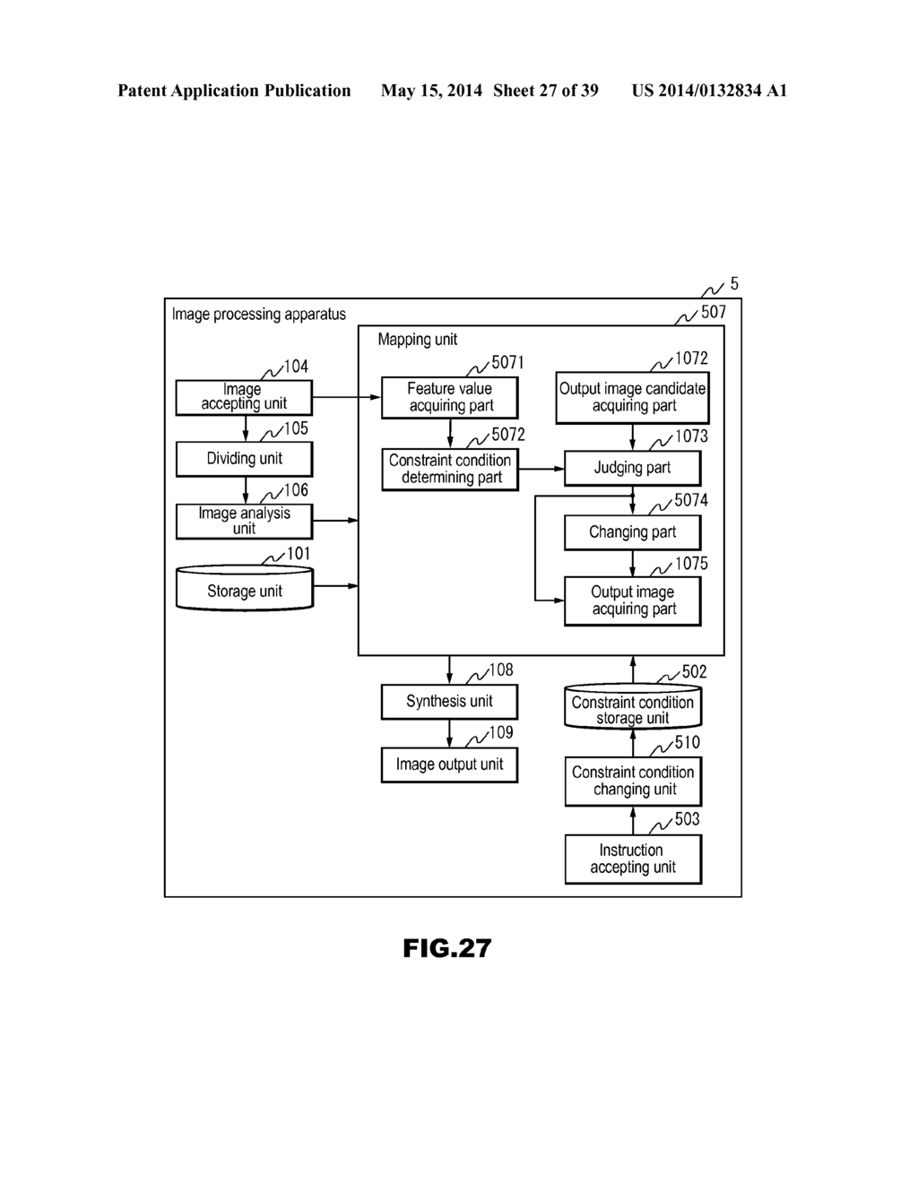 IMAGE PROCESSING APPARATUS, IMAGE PROCESSING METHOD, AND STORAGE MEDIUM IN     WHICH PROGRAM IS STORED - diagram, schematic, and image 28