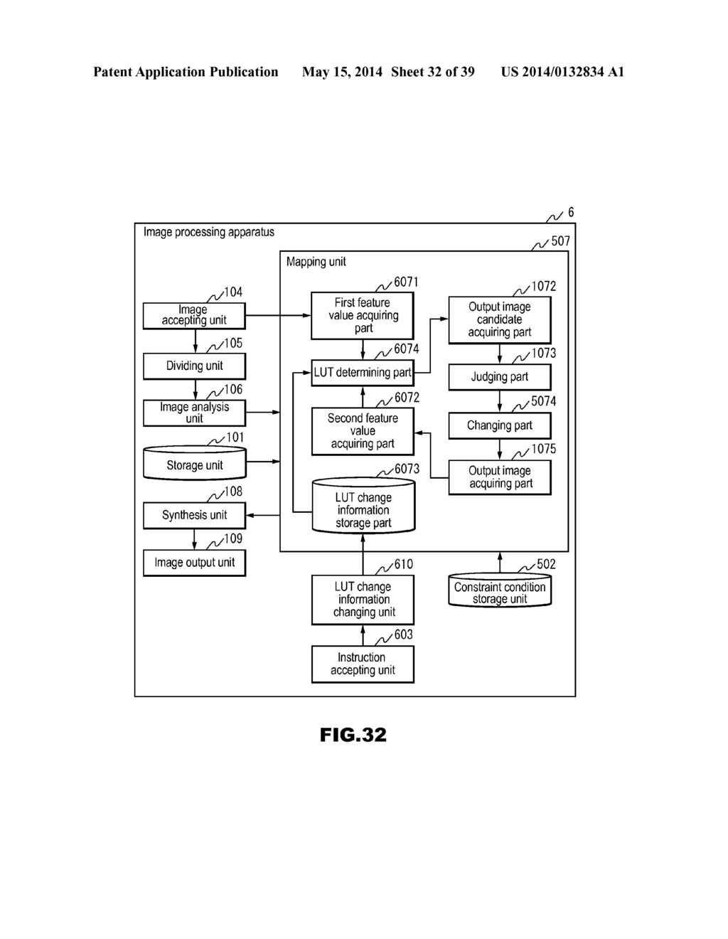 IMAGE PROCESSING APPARATUS, IMAGE PROCESSING METHOD, AND STORAGE MEDIUM IN     WHICH PROGRAM IS STORED - diagram, schematic, and image 33