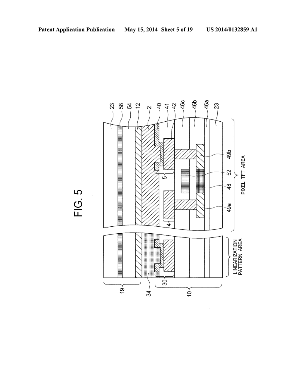 DISPLAY DEVICE, LIQUID CRYSTAL DISPLAY DEVICE, ELECTRONIC APPARATUS, AND     DISPLAY DEVICE MANUFACTURING METHOD - diagram, schematic, and image 06