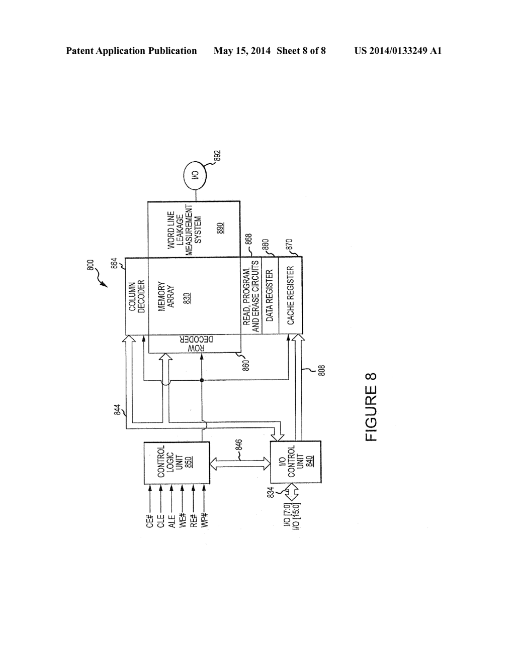 APPARATUSES, INTEGRATED CIRCUITS, AND METHODS FOR MEASURING LEAKAGE     CURRENT - diagram, schematic, and image 09