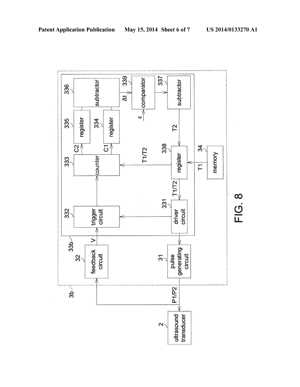 Ultrasound Transmission Circuit and Time Delay Calibration Method Thereof - diagram, schematic, and image 07